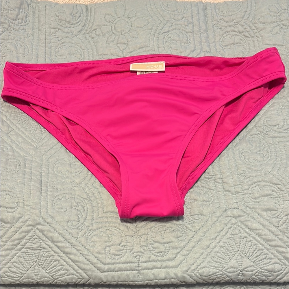 Michael Kors Pink Bikini Bottoms Swimwear